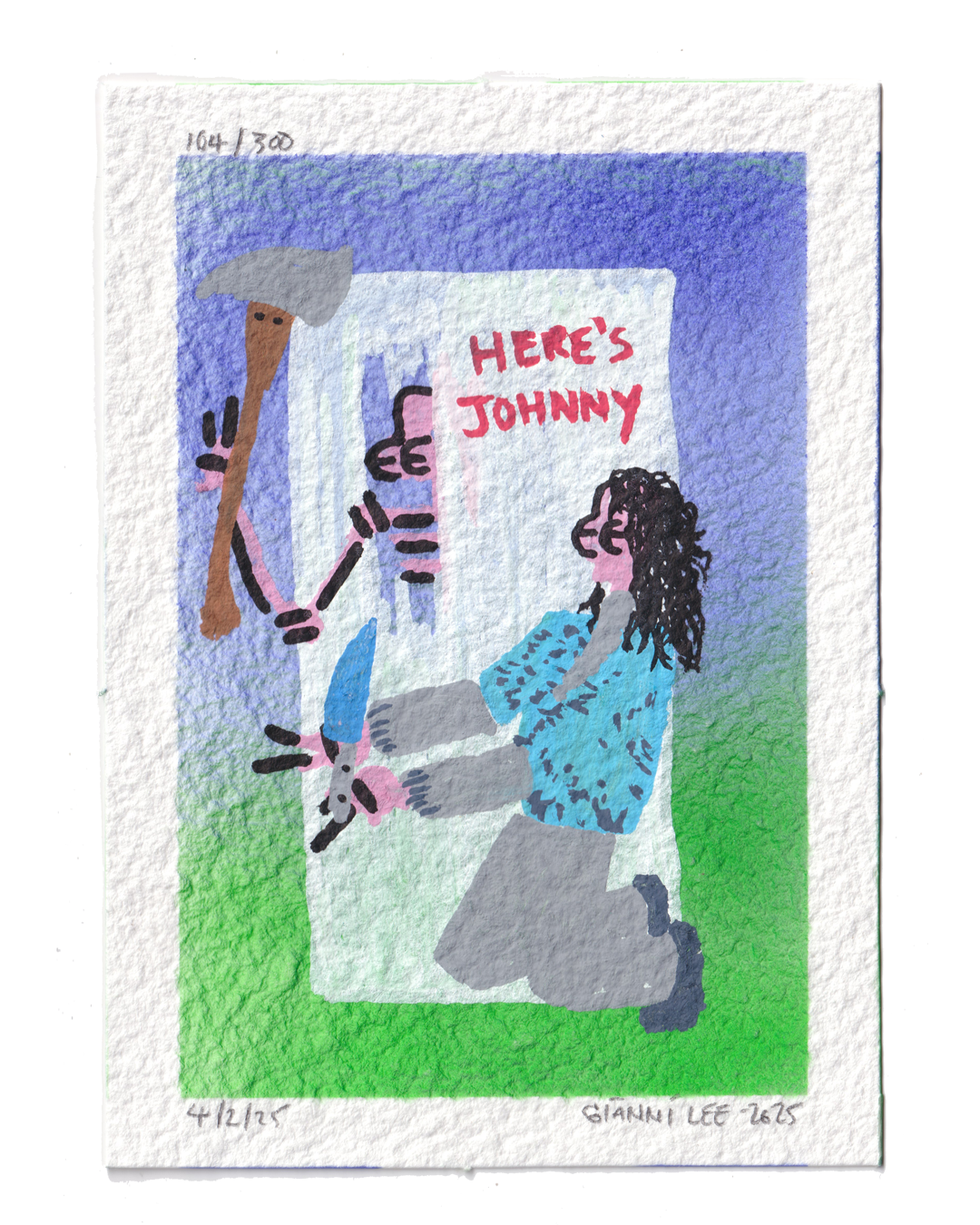 "The Shining" - Drawing  #104 of 300