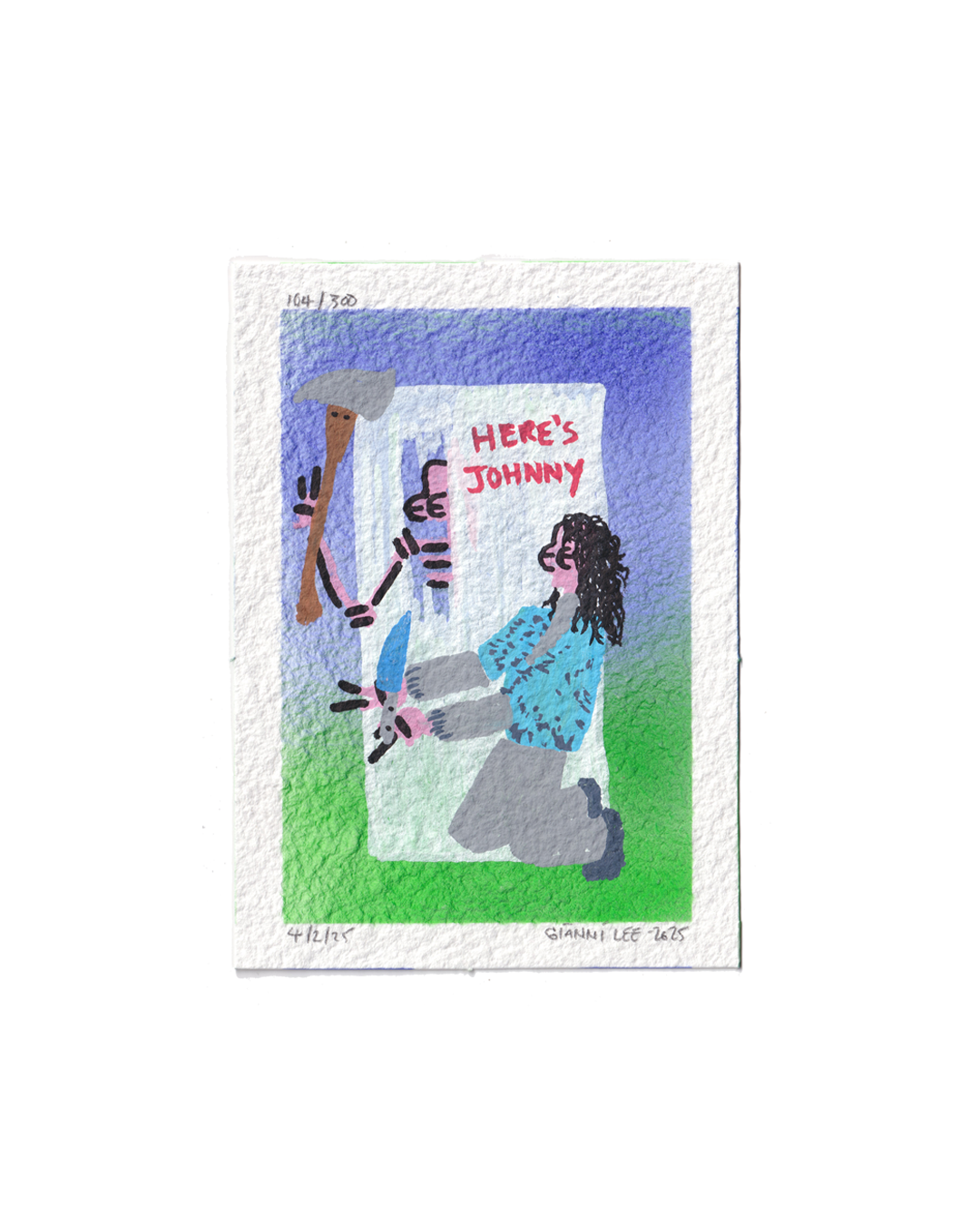 "The Shining" - Drawing  #104 of 300