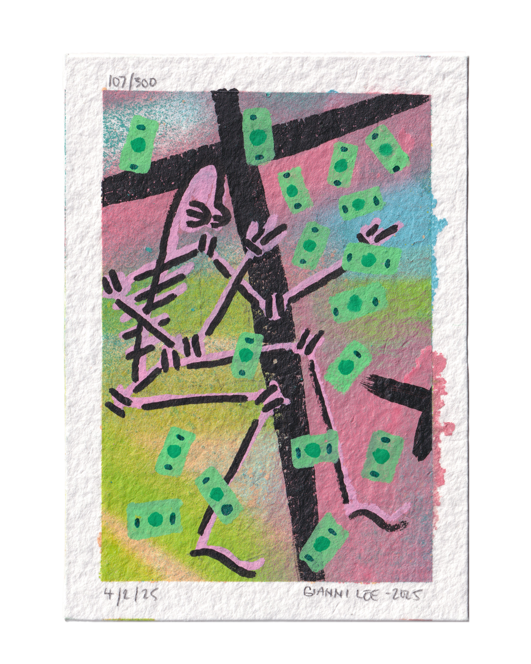 "Money" - Drawing  #107 of 300