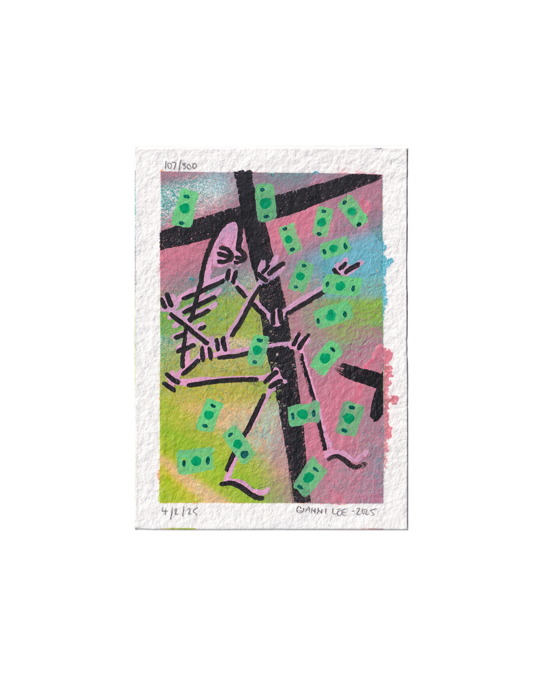 "Money" - Drawing  #107 of 300