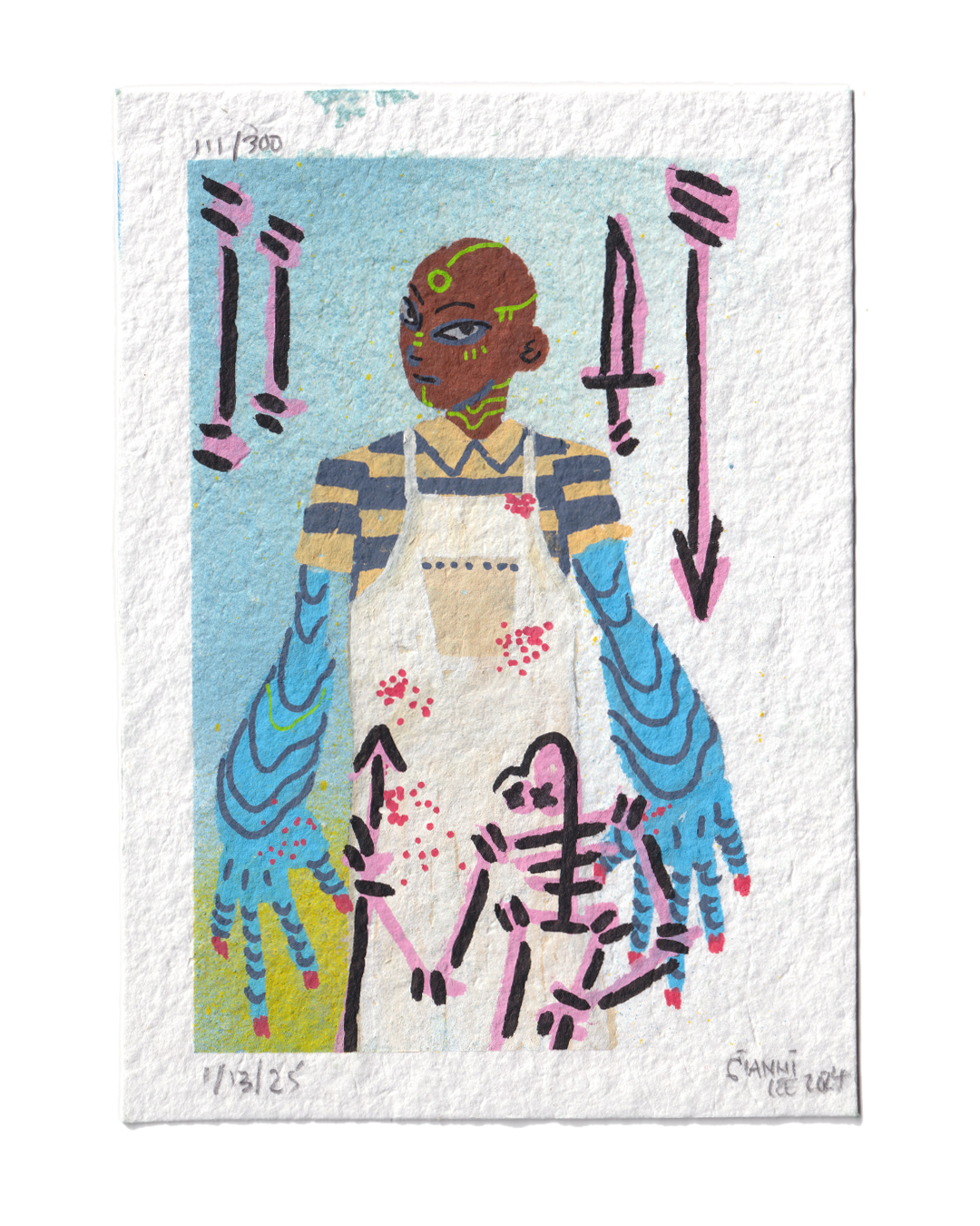 "The Butcher" - Drawing  #111 of 300