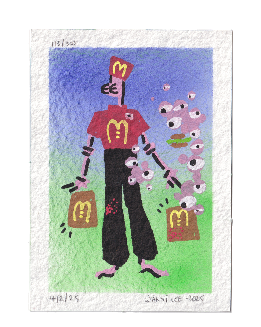 "McDowells" - Drawing  #113 of 300
