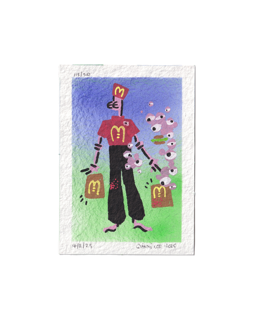 "McDowells" - Drawing  #113 of 300