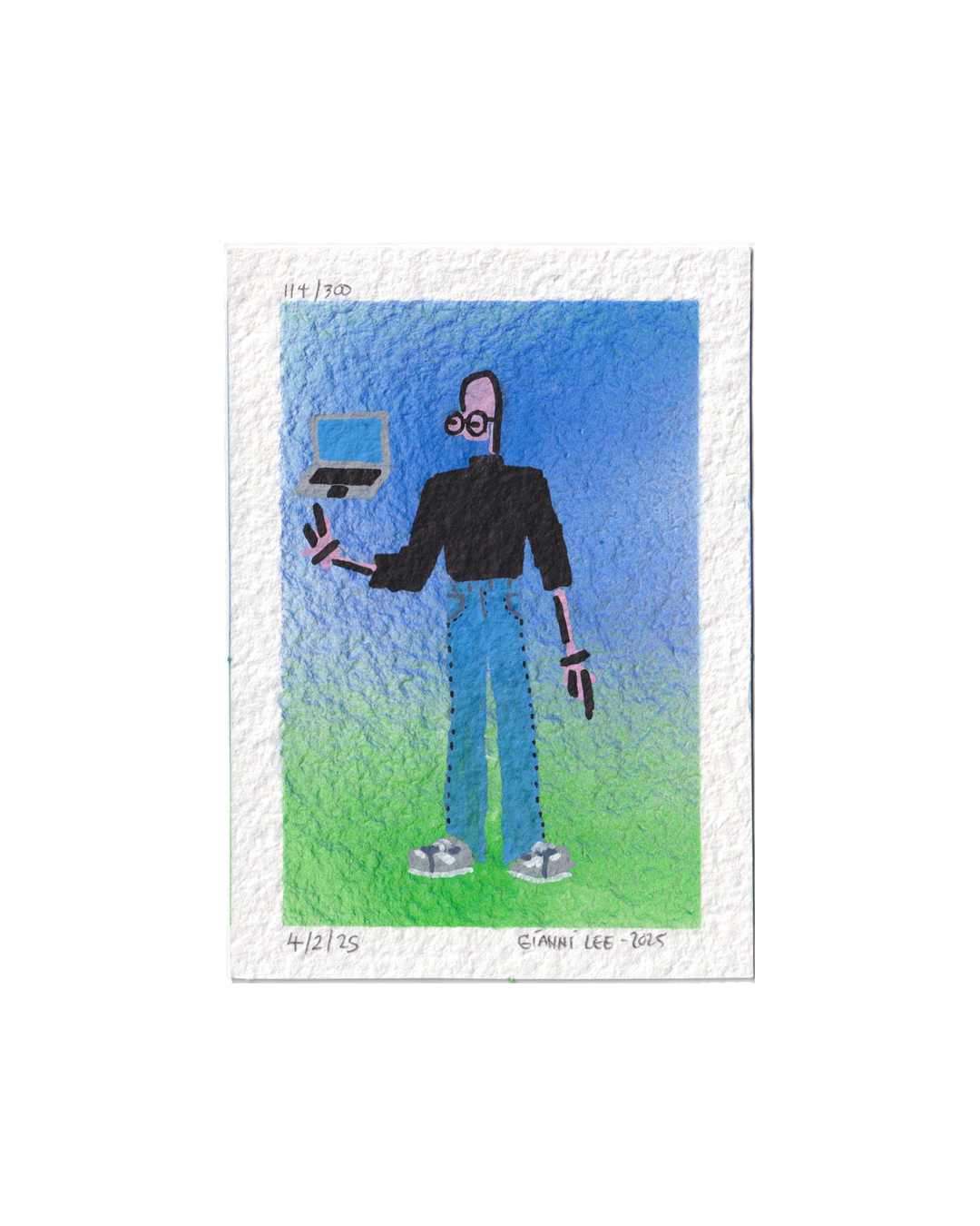"Jobs" - Drawing  #114 of 300