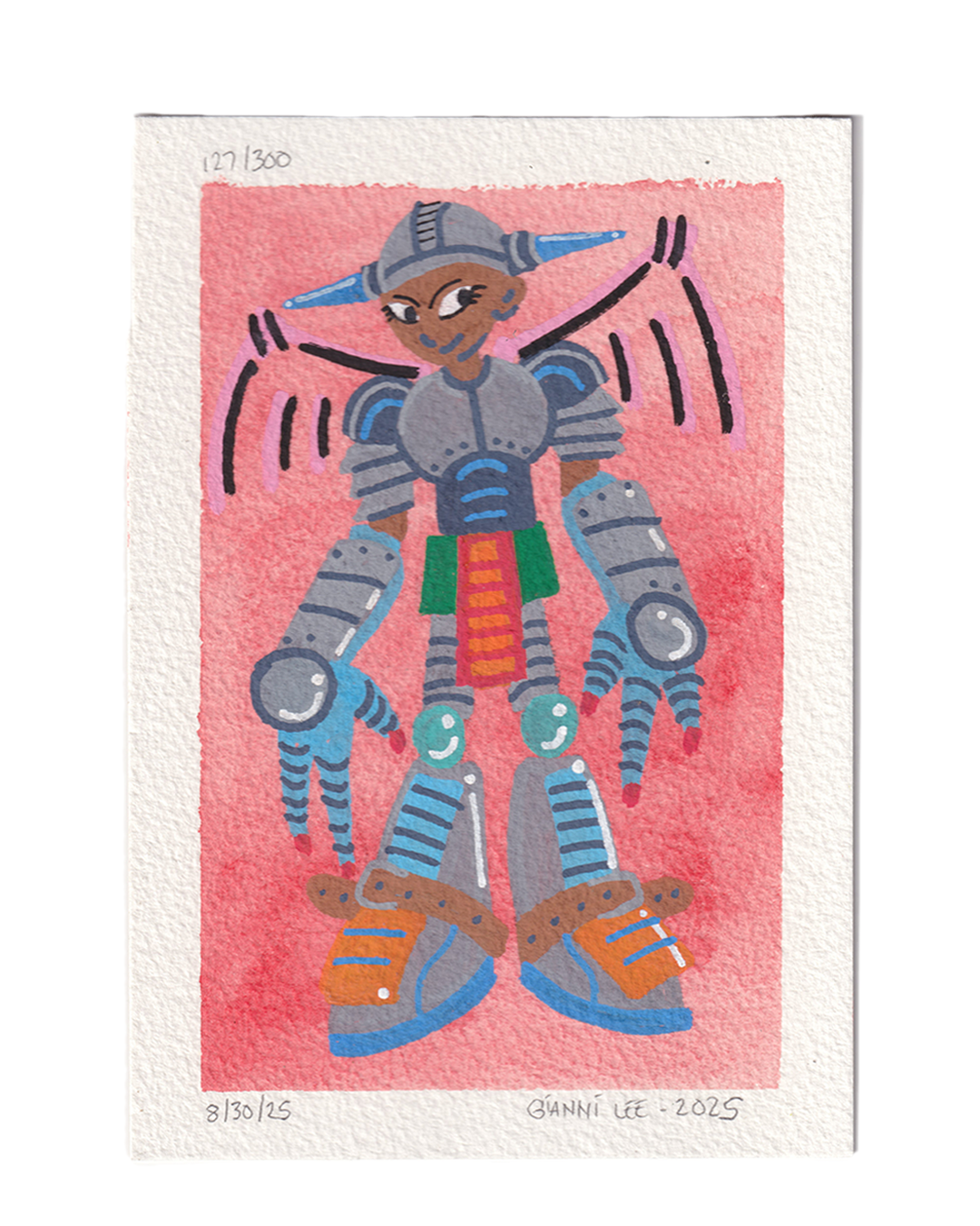 A Saint's Armor - Drawing #127 of 300