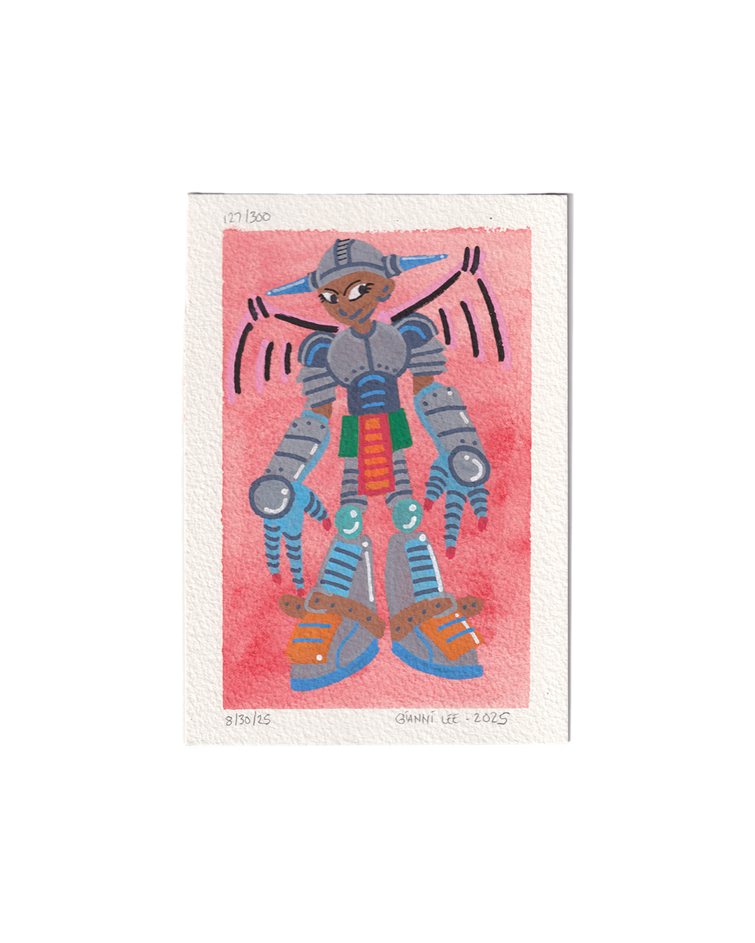 A Saint's Armor - Drawing #127 of 300