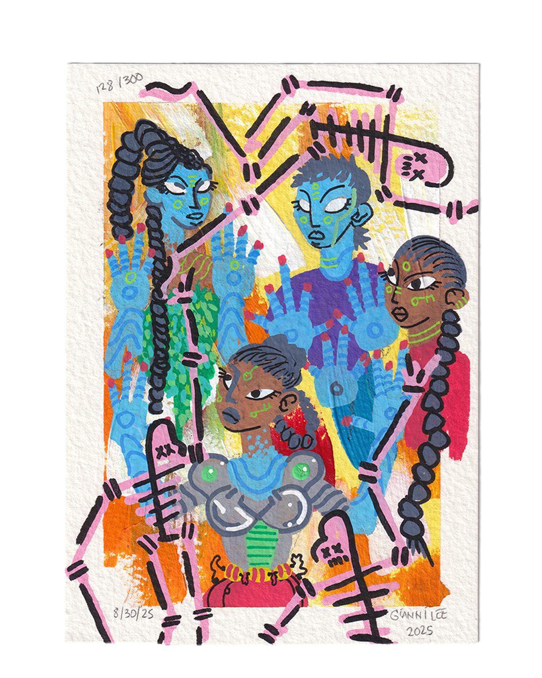 Council of the Living - Drawing #128 of 300