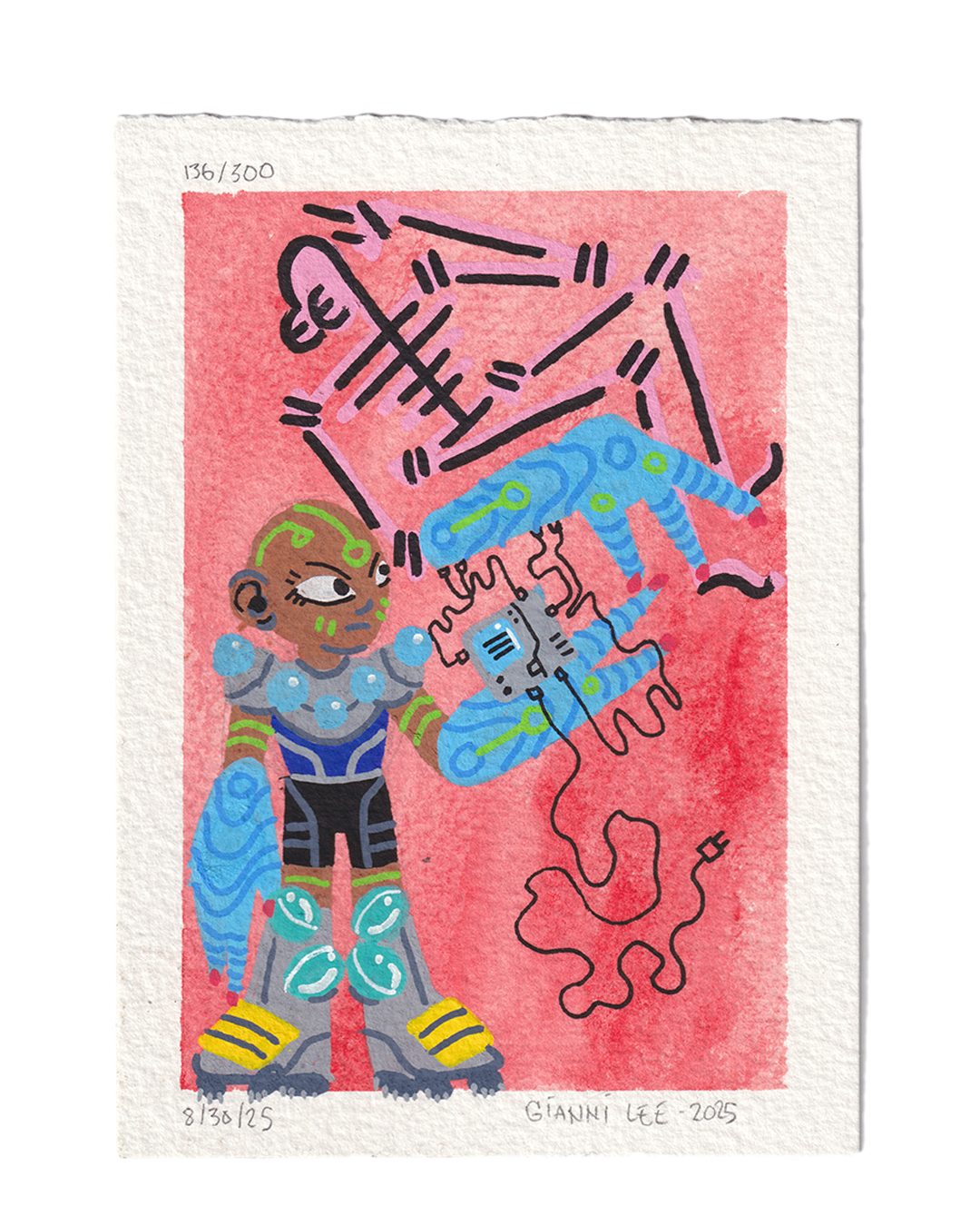 The Engineer — Drawing #136 of 300
