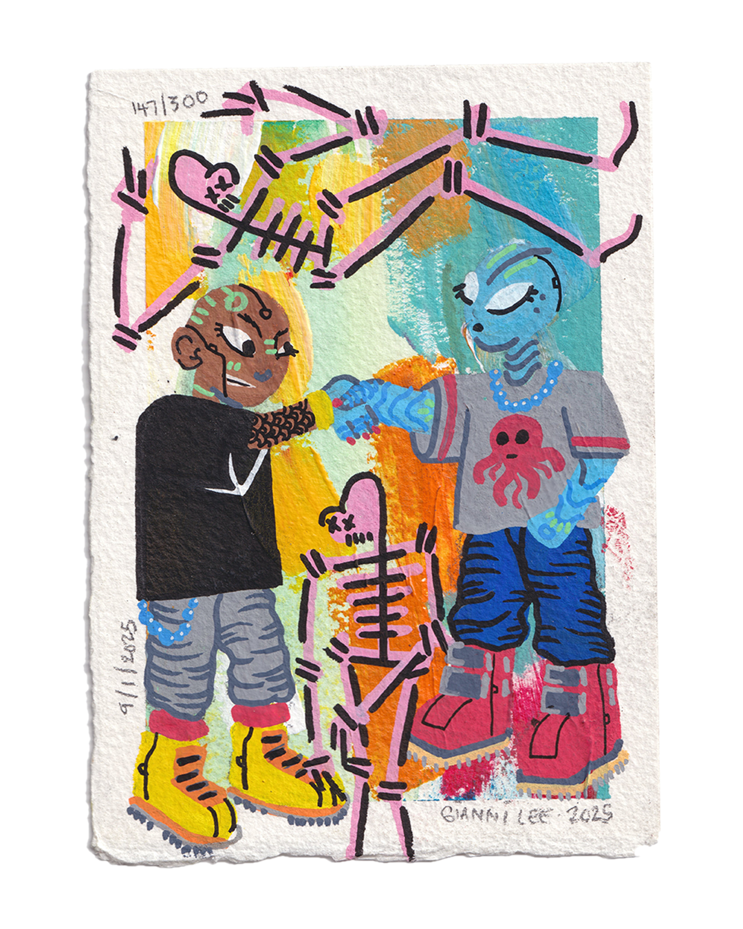 Handshake Pact — Drawing #147 of 300
