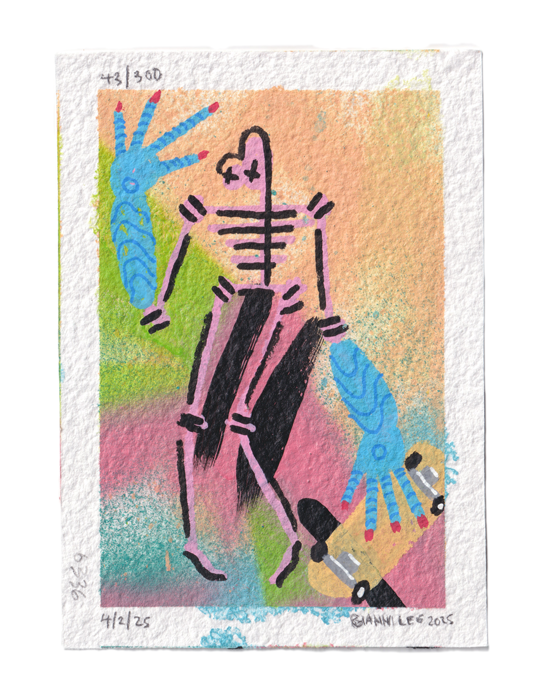 "Grip Tape Ain’t What It Used to Be" - Drawing  #43 of 300