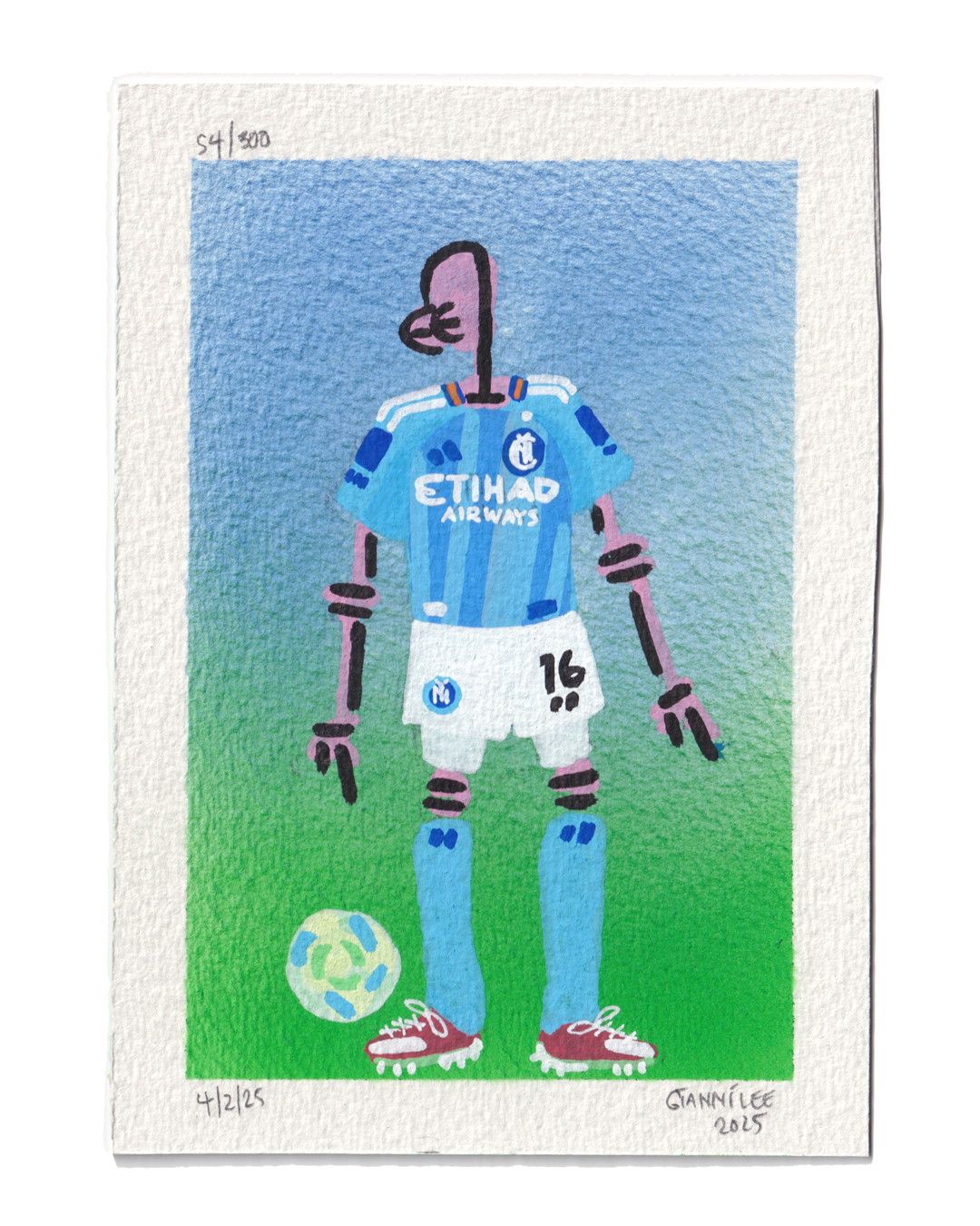 "The Bronx Booter" - Drawing  #54 of 300