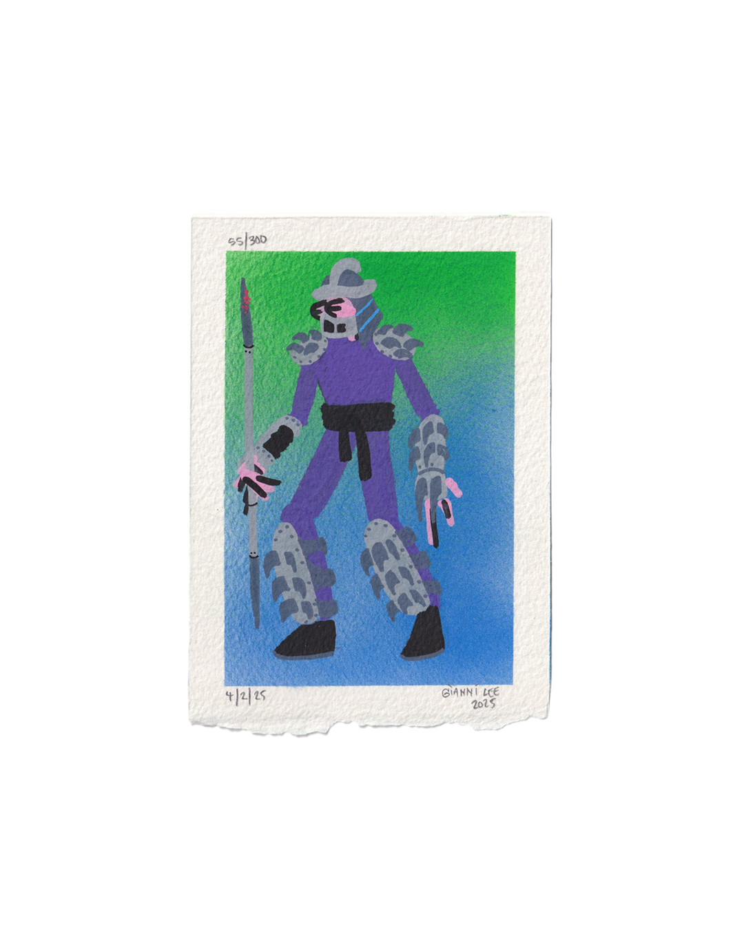 "Oroku Saki" - Drawing  #55 of 300