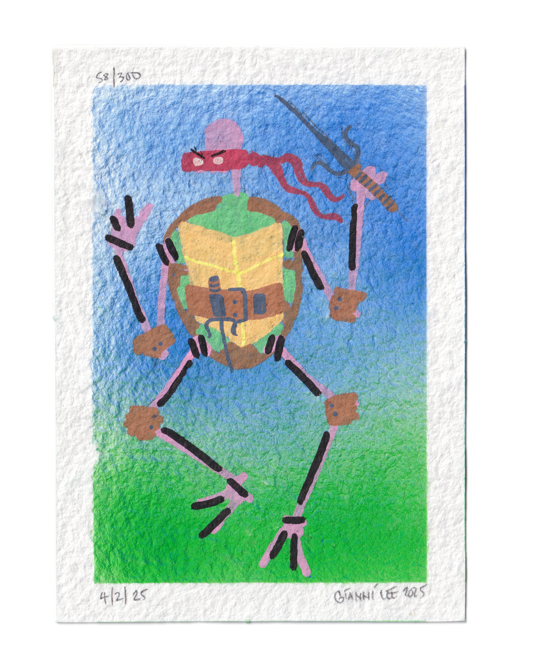 "Raph or Raphael?" - Drawing  #58 of 300
