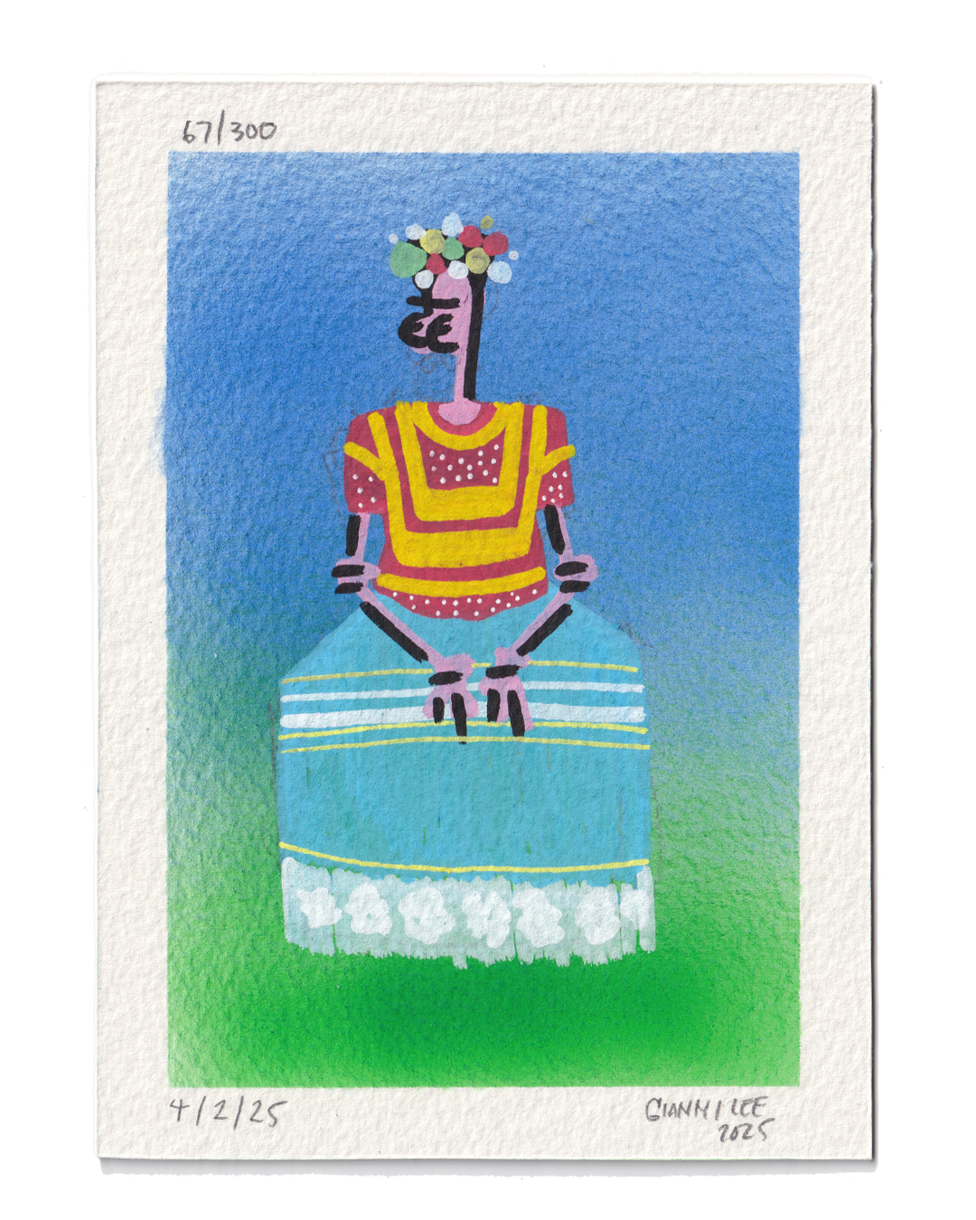 "Frieda" - Drawing  #67 of 300