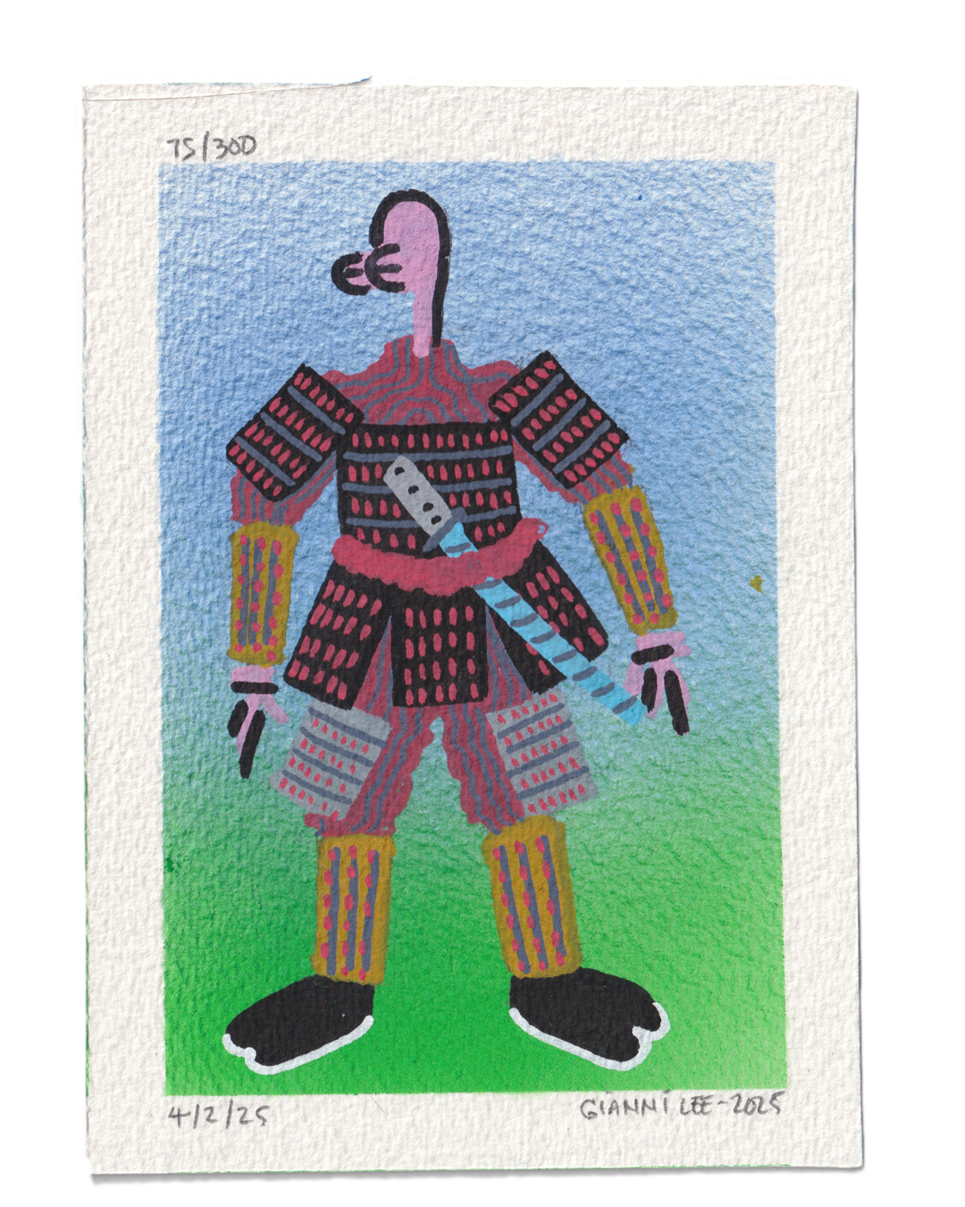 "Ghost of Tsushima" - Drawing  #75 of 300