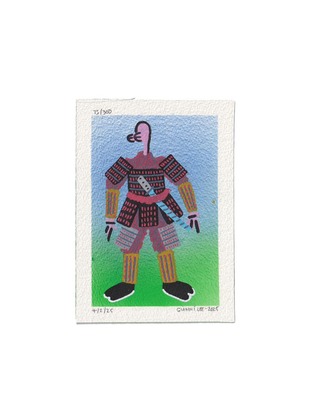 "Ghost of Tsushima" - Drawing  #75 of 300