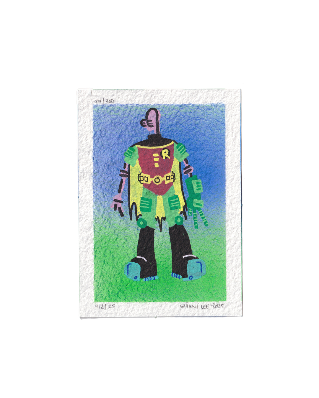 "The Boy Wonder" - Drawing  #99 of 300