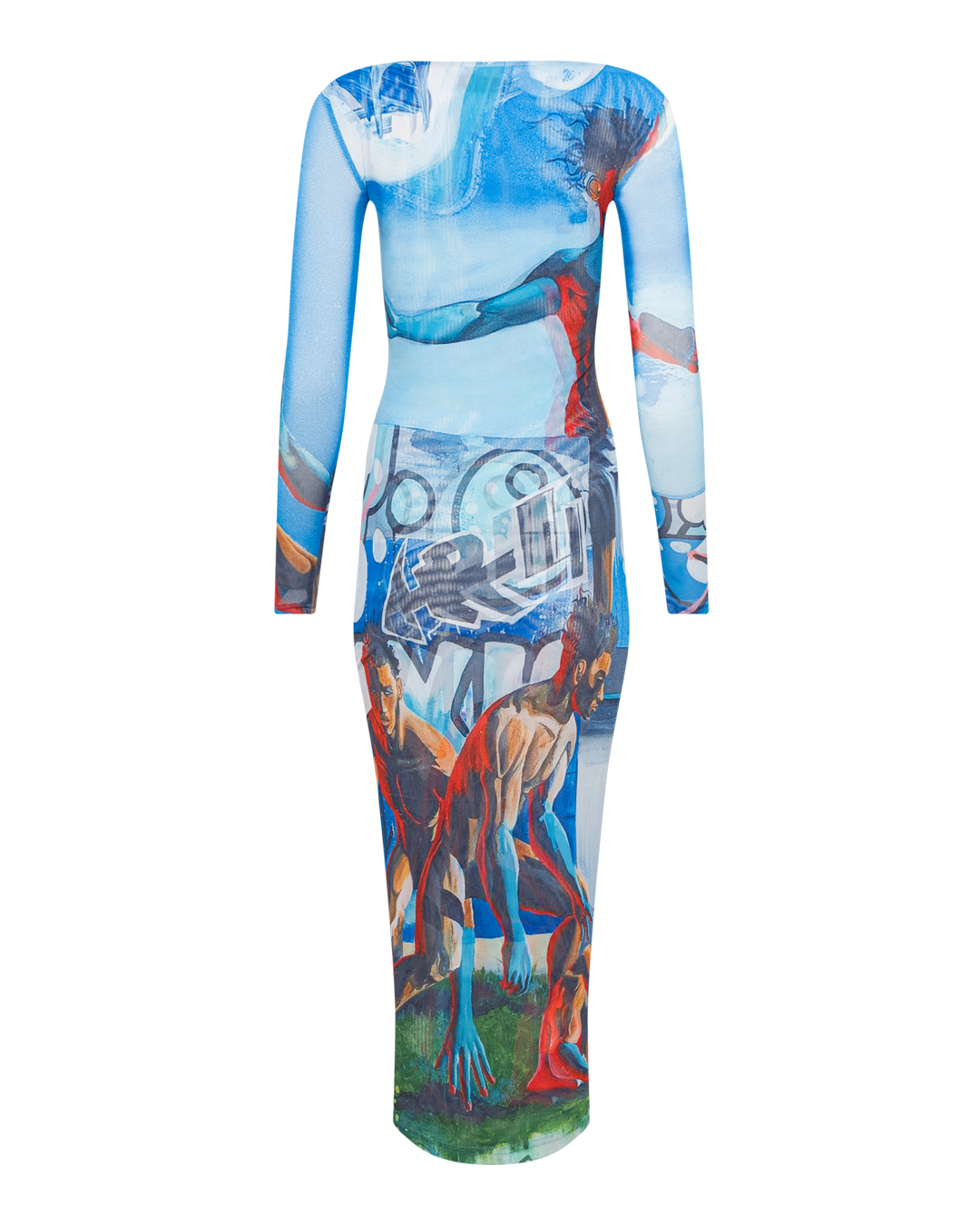 Salting The Earth: Archive Print Dress
