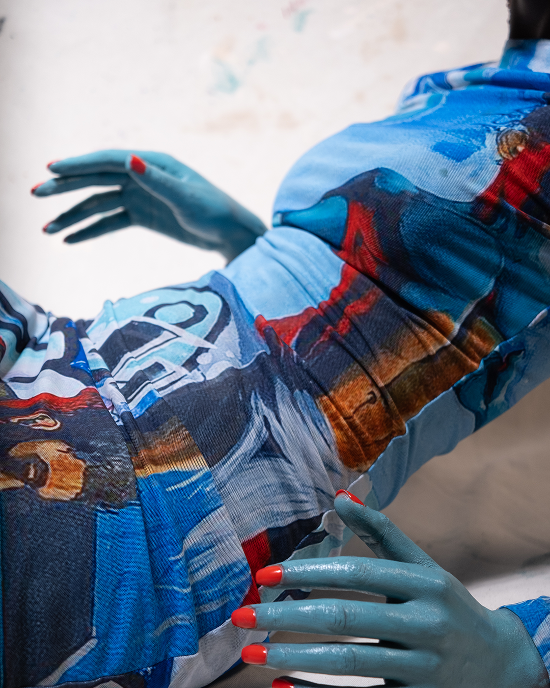 Salting The Earth: Archive Print Dress