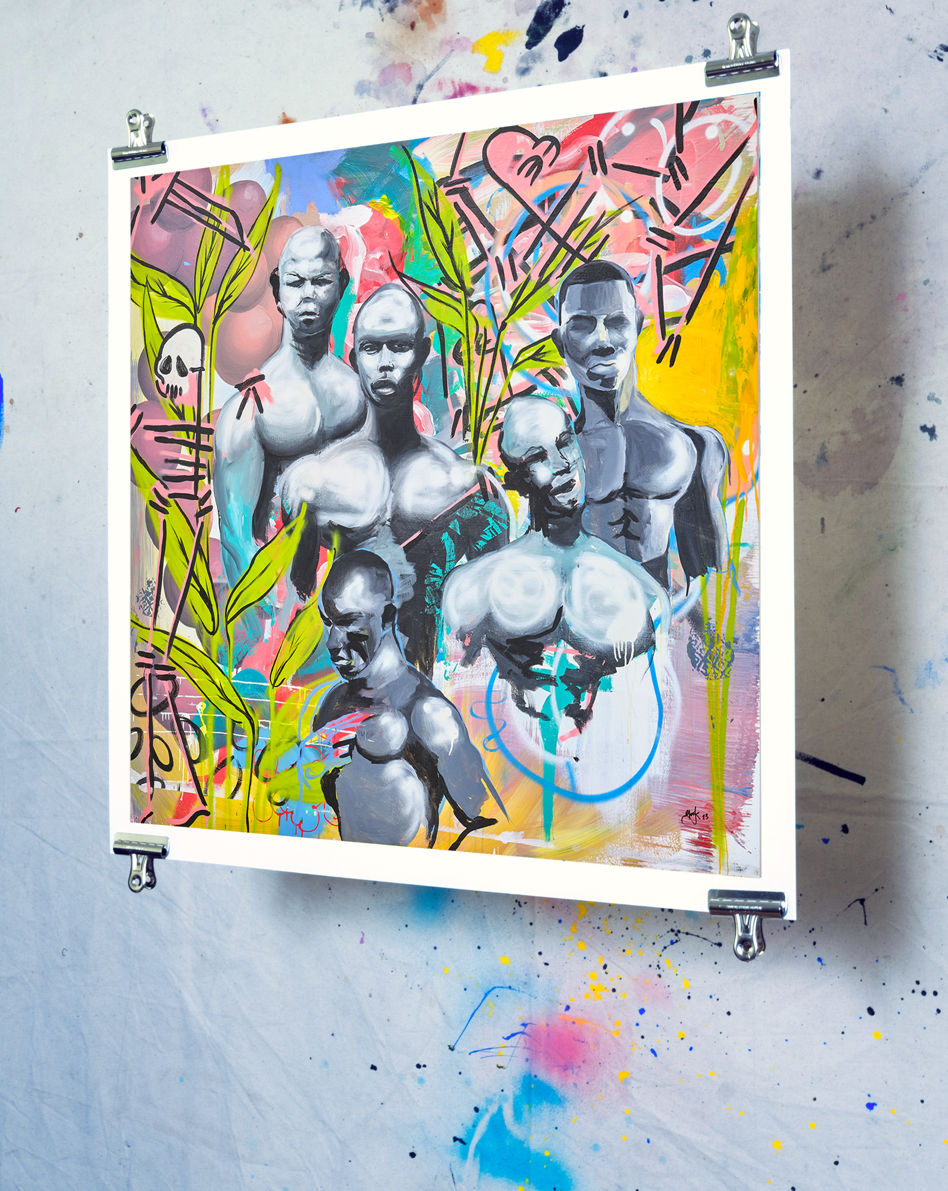 Avengers in Senegal Fine Artist Print (Edition of 25)