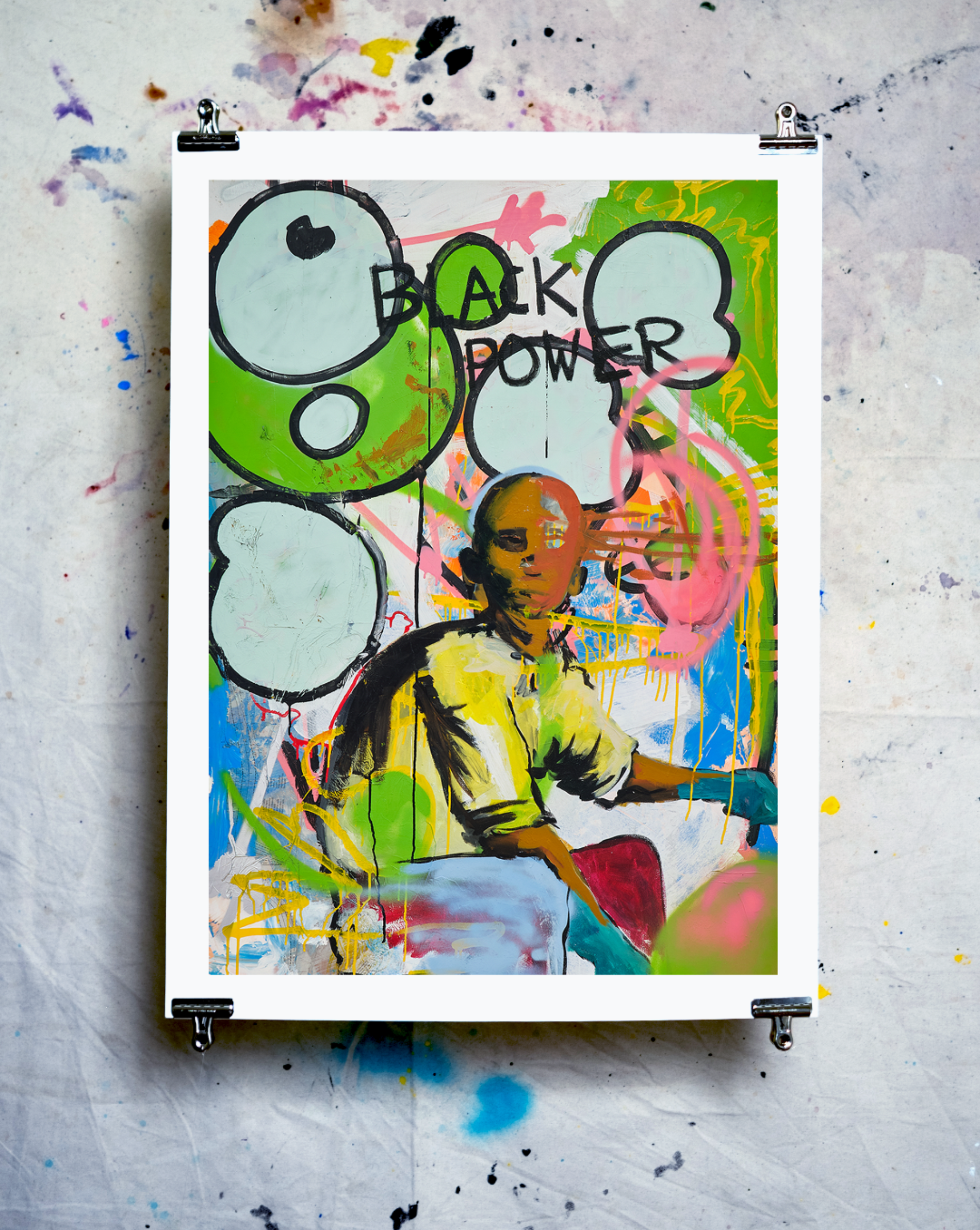 Black Power, Look Up - Fine Artist Print (Edition of 25)