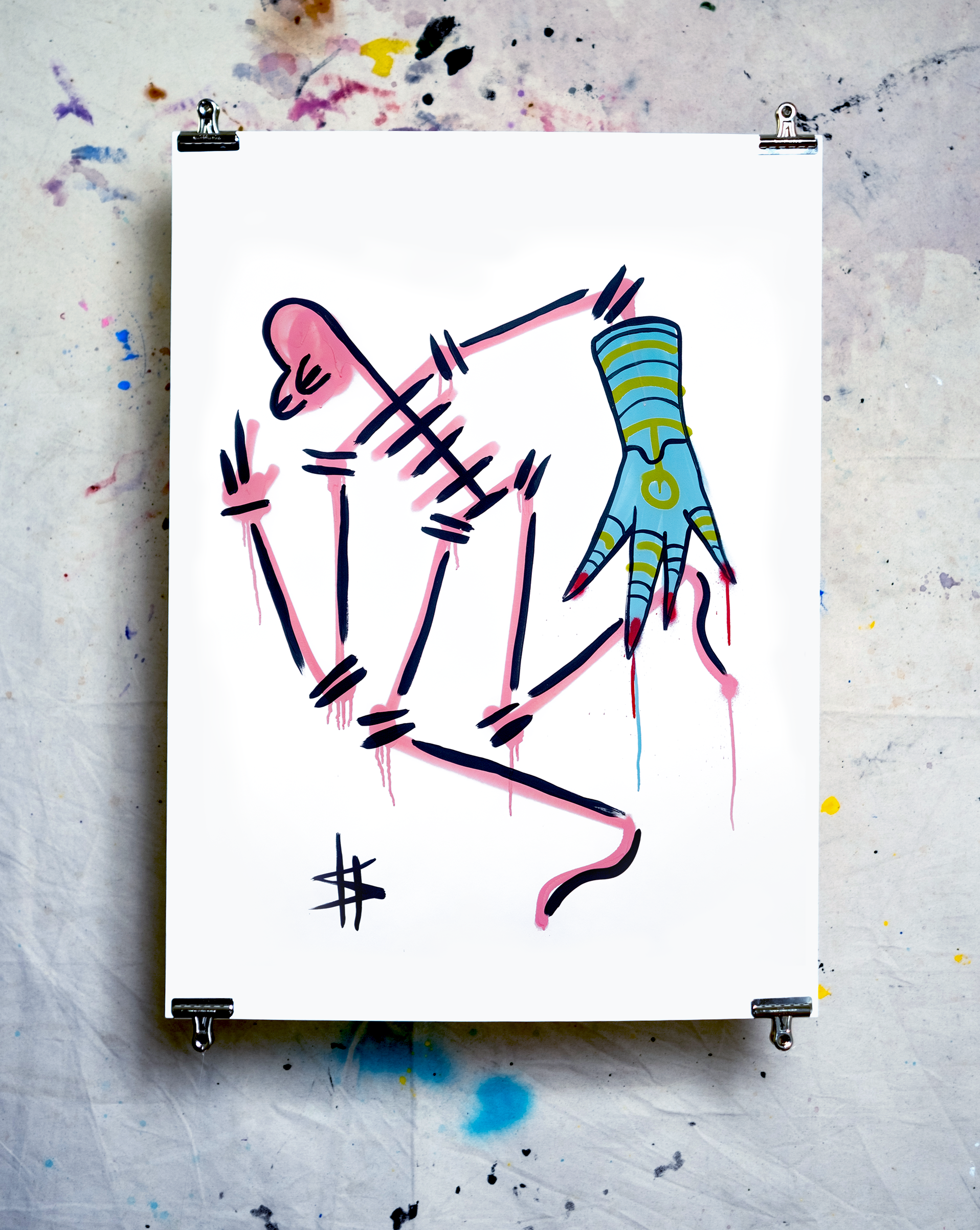 One Hand , One Glove - Fine Artist Print (Edition of 25)