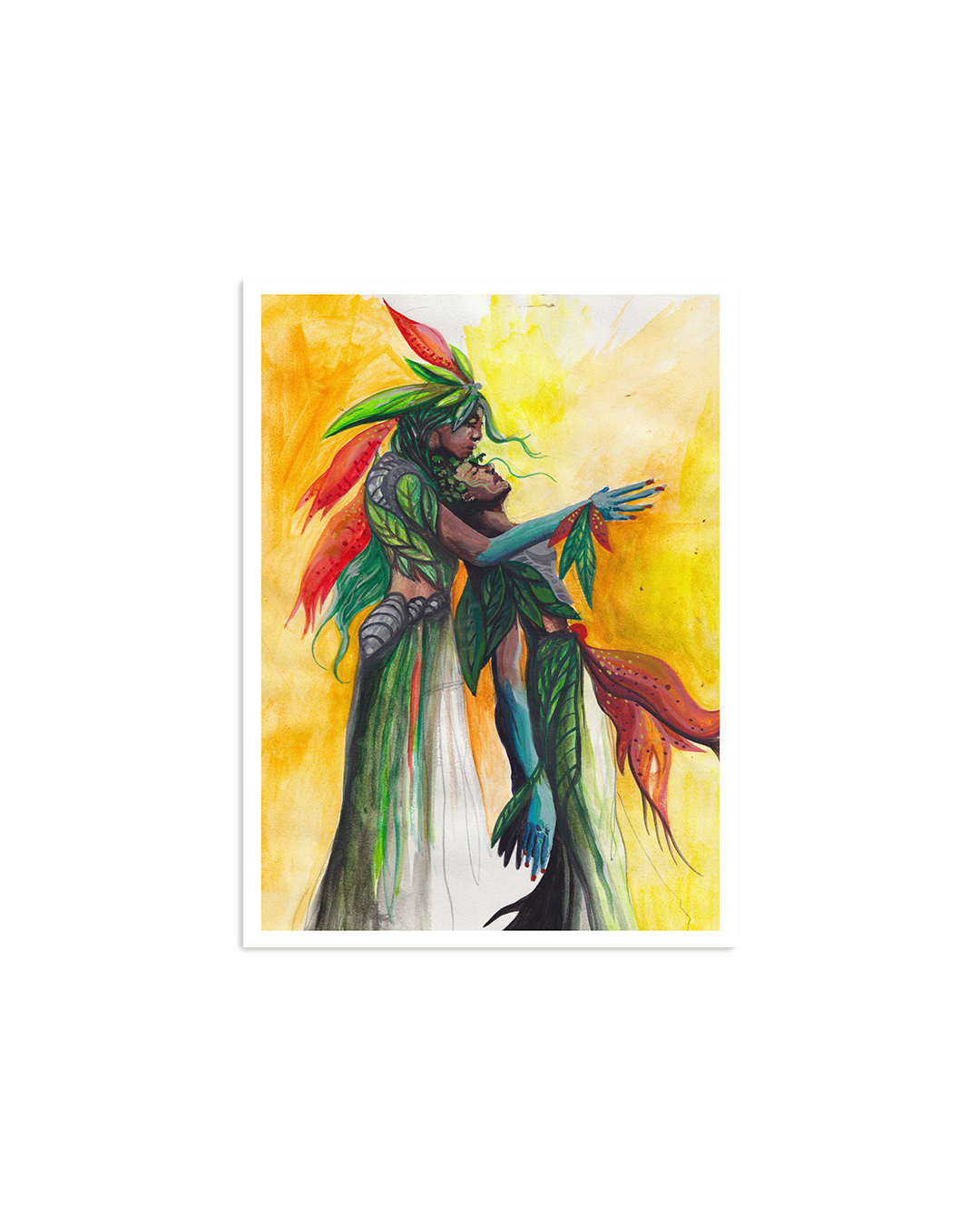 The Twins  — Limited Edition Fine Art Print - 18 x 24in