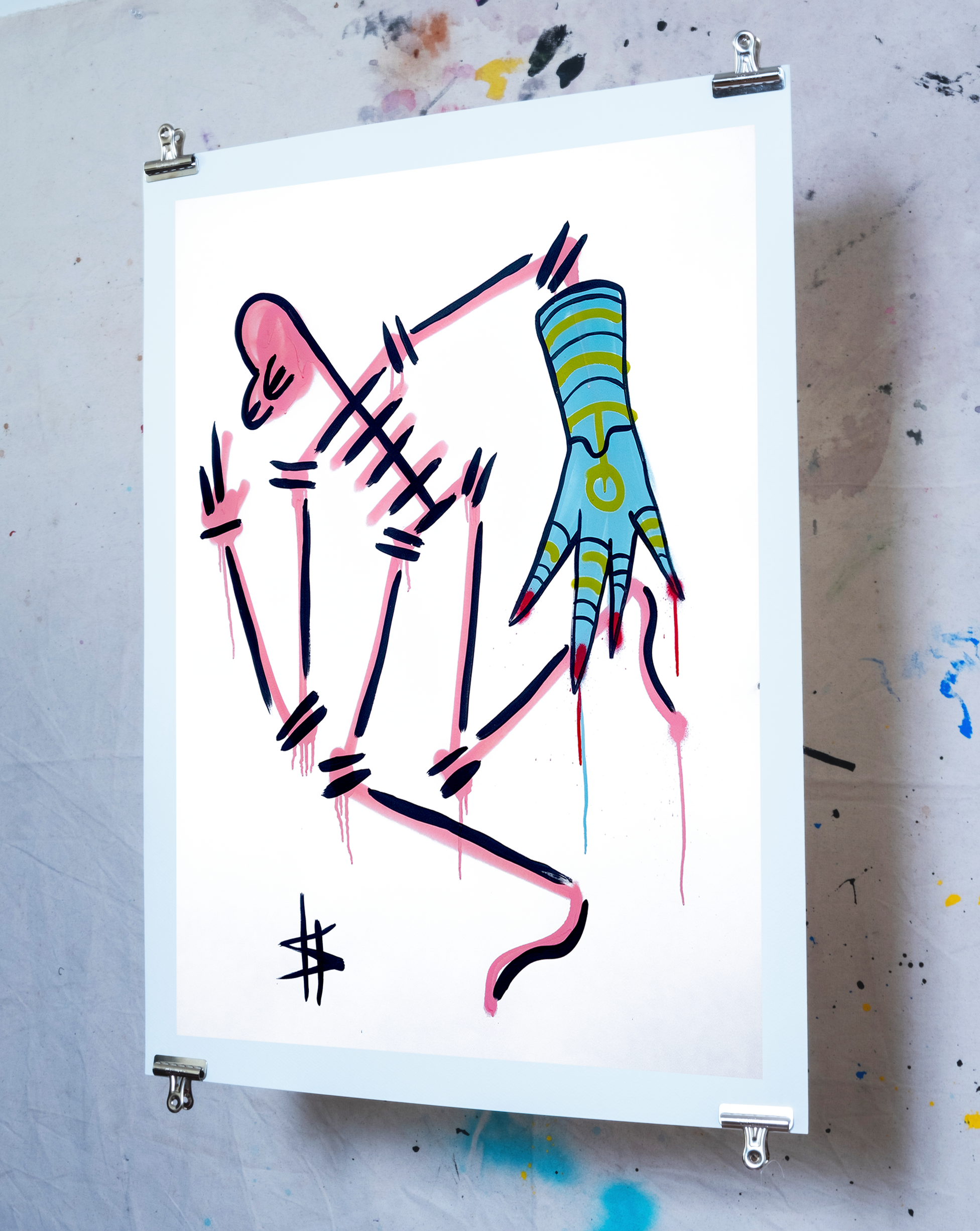 One Hand , One Glove - Fine Artist Print (Edition of 25)