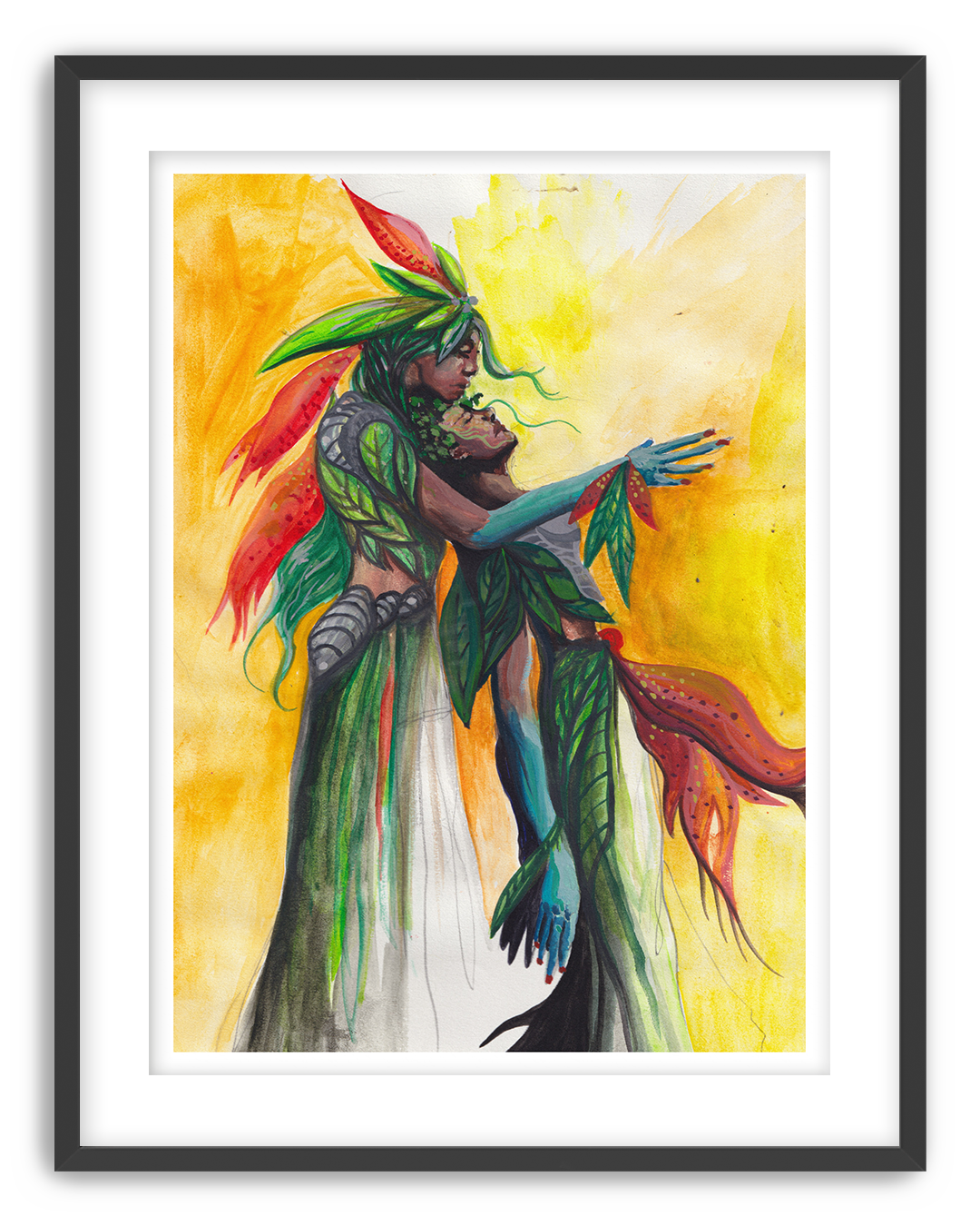 The Twins  — Limited Edition Fine Art Print - 18 x 24in