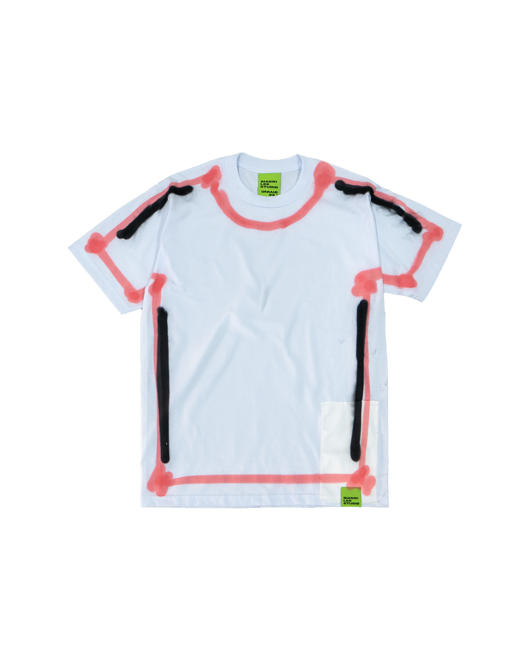 OUTLINED Shirt* - Plaster White